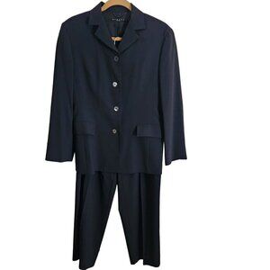 Sisley Italy Black 3 Piece Career Suit Size 12(48)